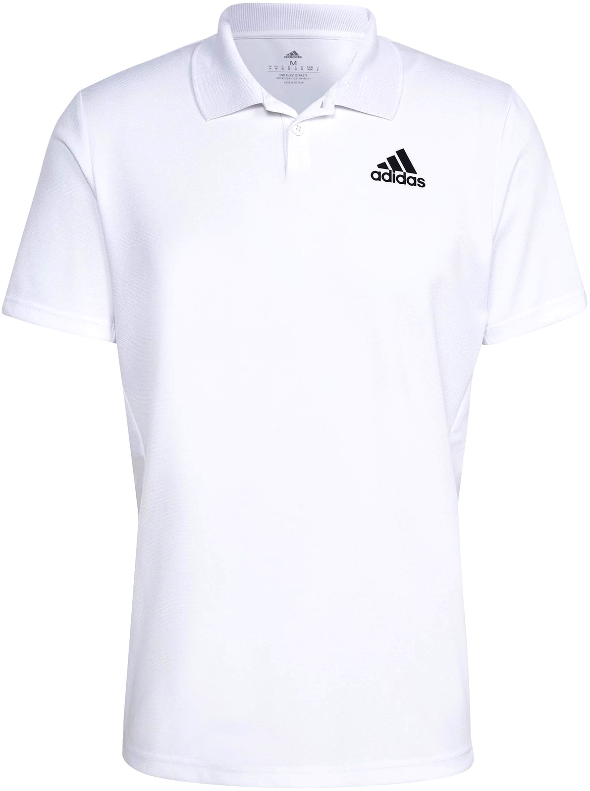 Adidas Men's Club Pique Tennis Polo (White)
