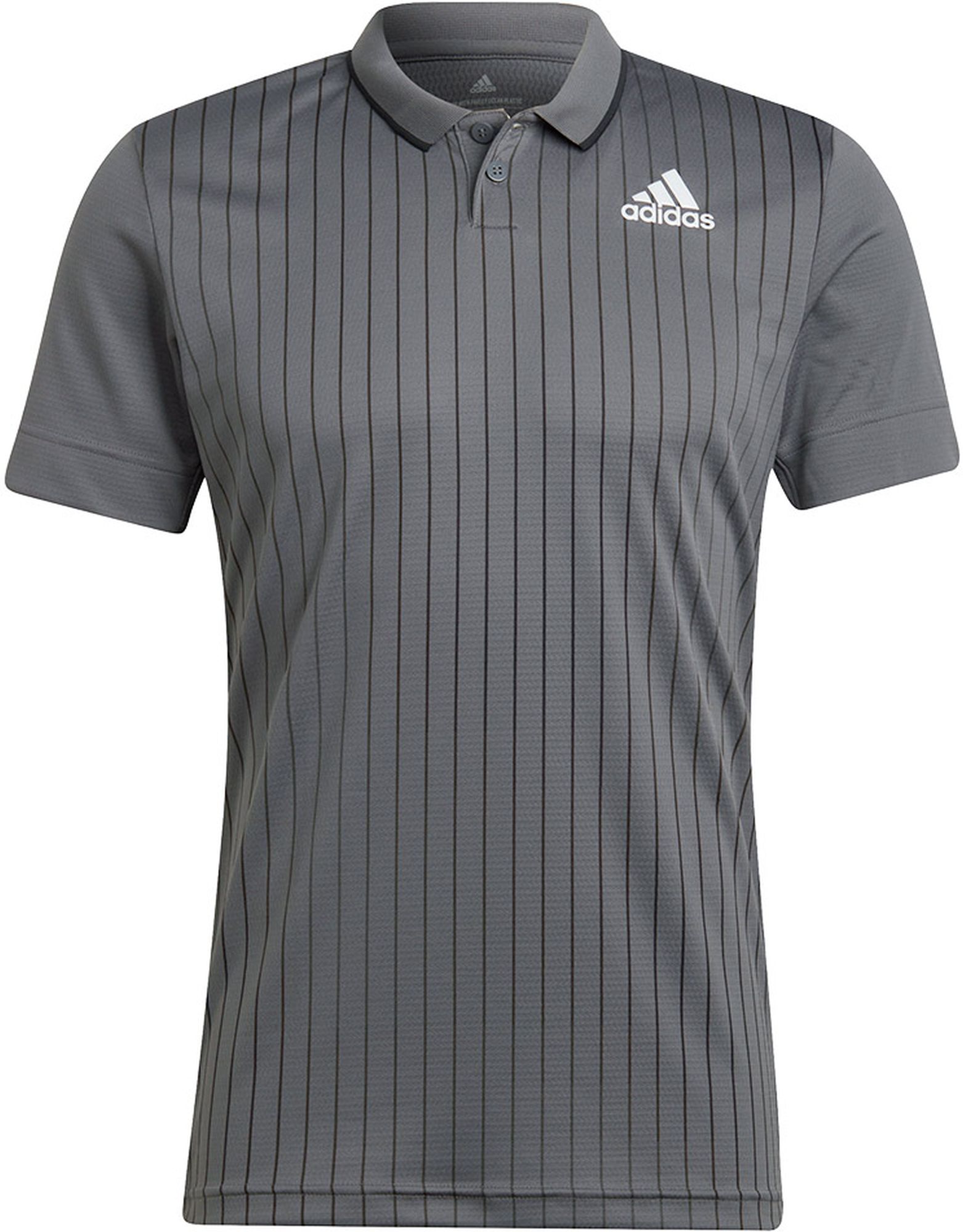 HB9108 Adidas Men's Melbourne Tennis Polo (Grey)