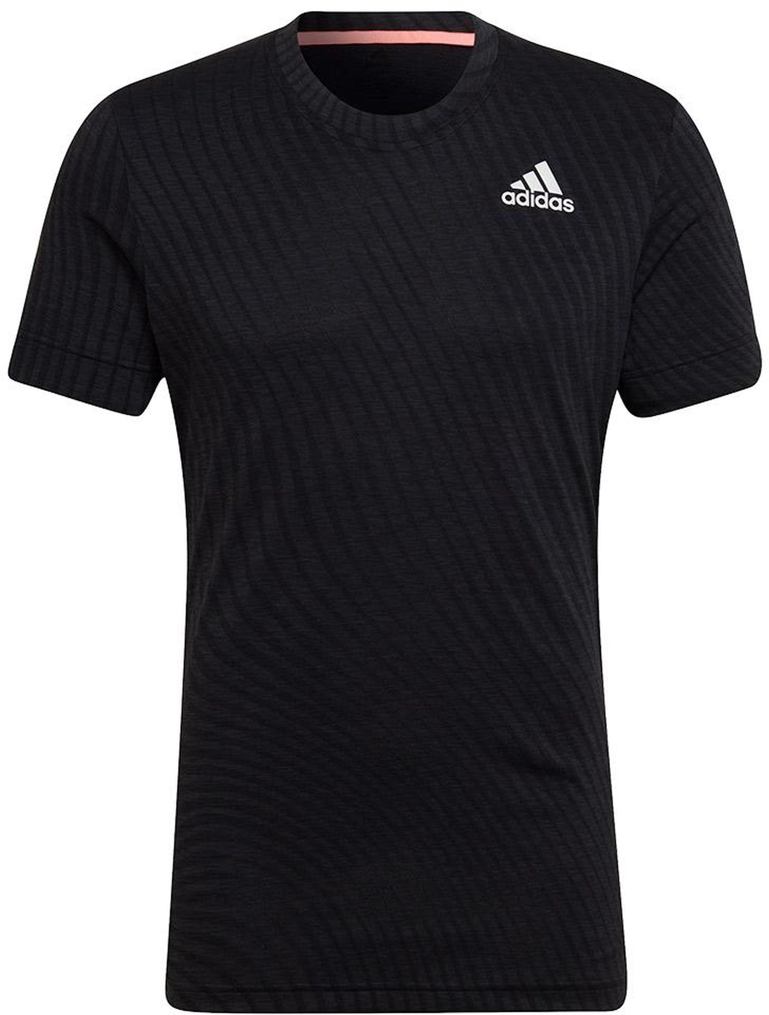 HB9143 Adidas Men's Freelift Short Sleeve Tennis Tee (Black)