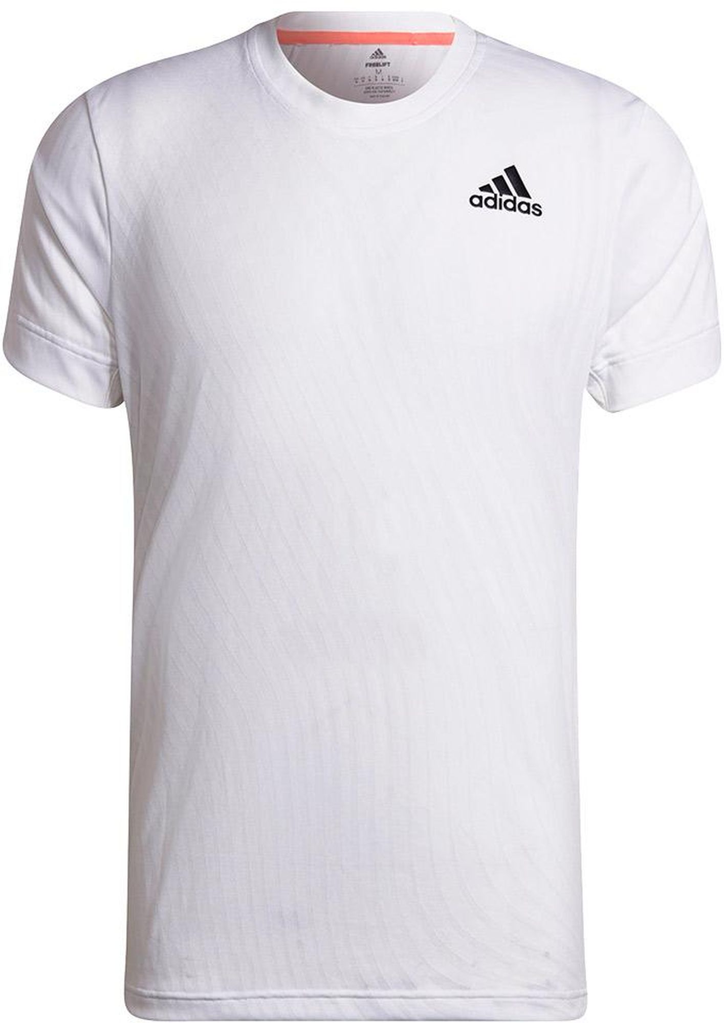 despierta Todavía perdonado Adidas Men's Freelift Short Sleeve Tennis Tee (White)