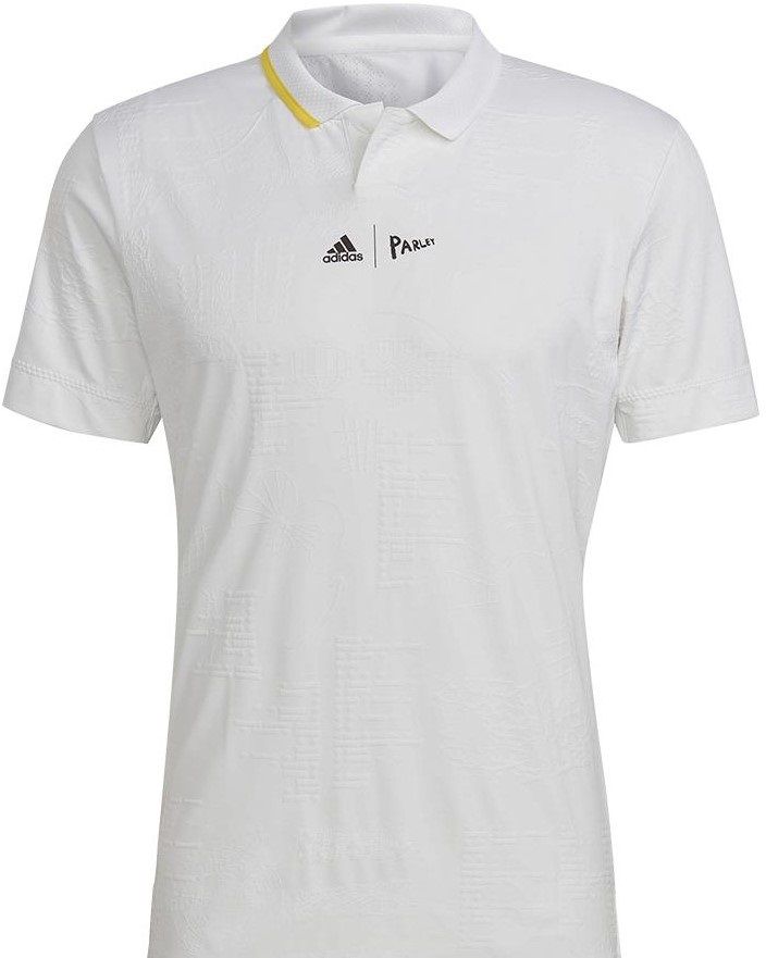 HC8537 Adidas Men's London FreeLift Tennis Polo (White)