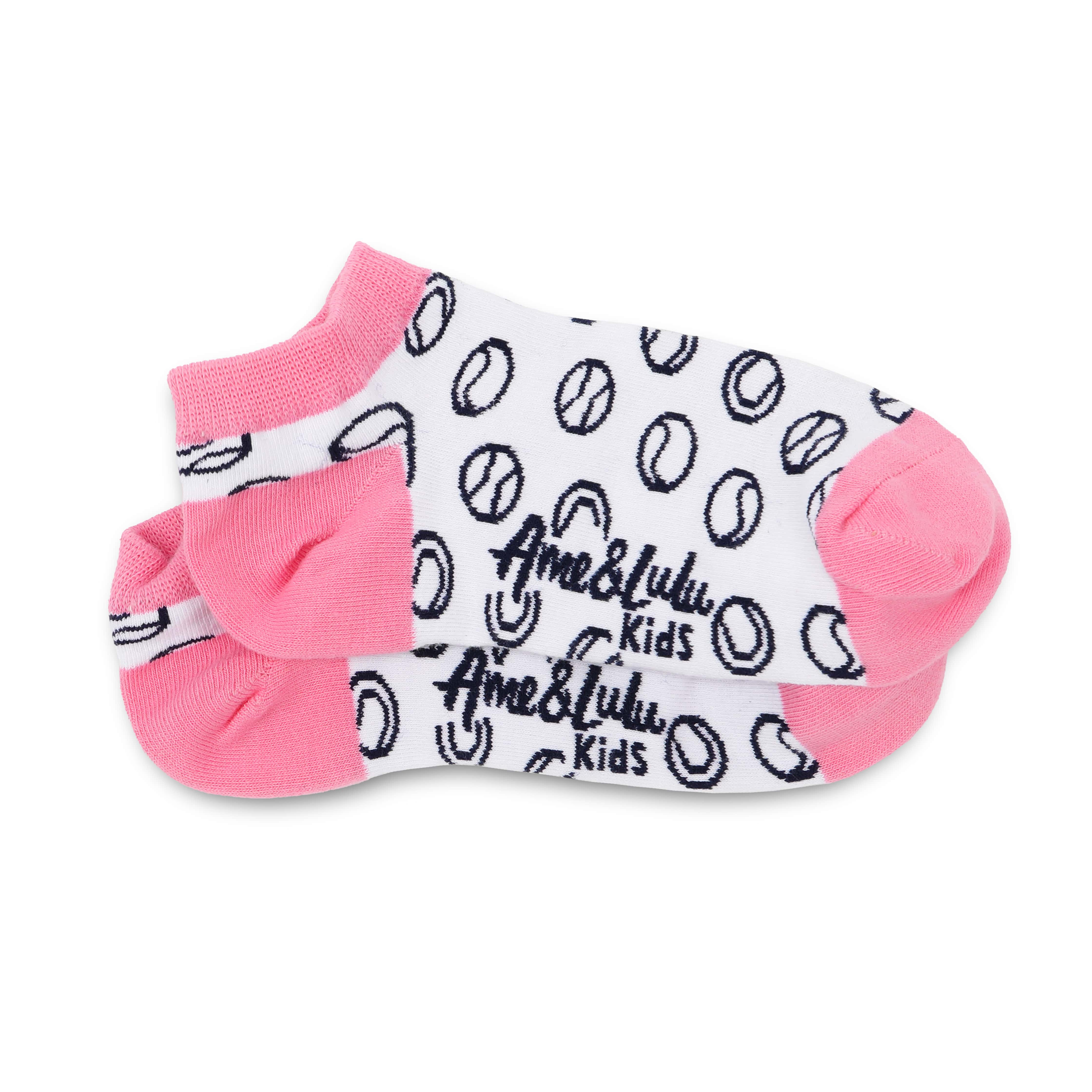 Ame & Lulu Happy Feet Socks (Matchpoint) stacked