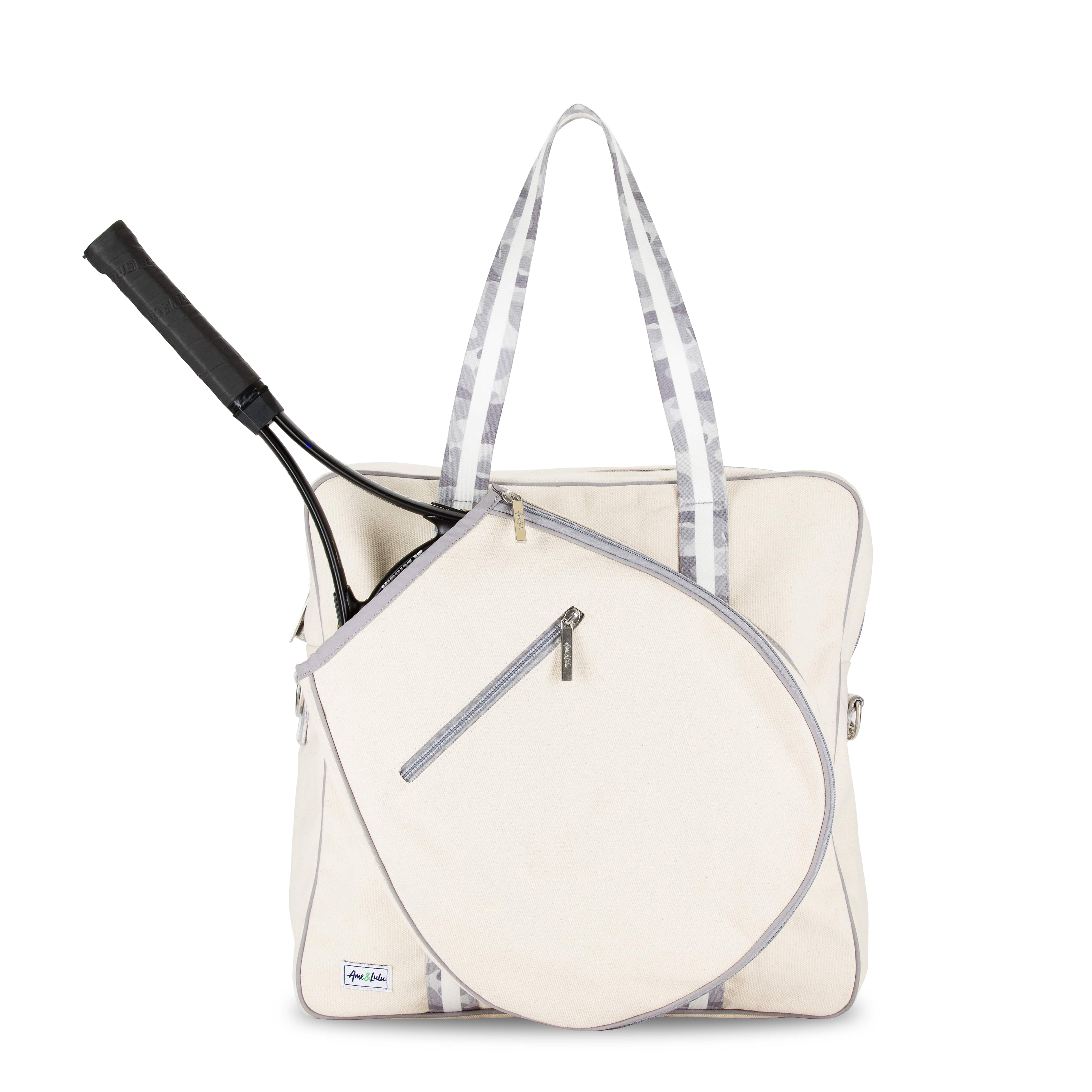 HTTB197 Ame & Lulu Hamptons Tennis Tour Bag (Grey Camo)