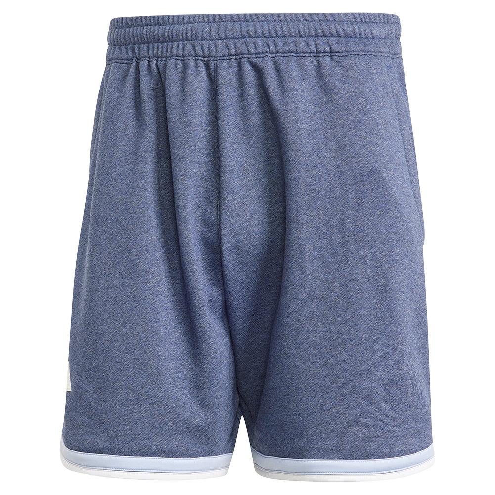 IJ4858 Adidas Men’s Clubhouse Premium Classic Tennis Shorts (Indigo)