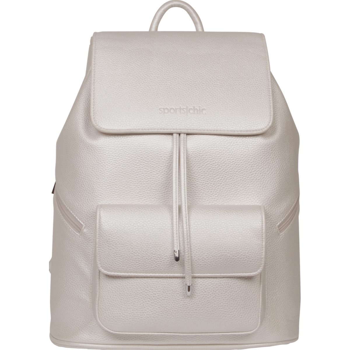 SportsChic Women's Vegan Maxi Tennis Backpack (Titanium)