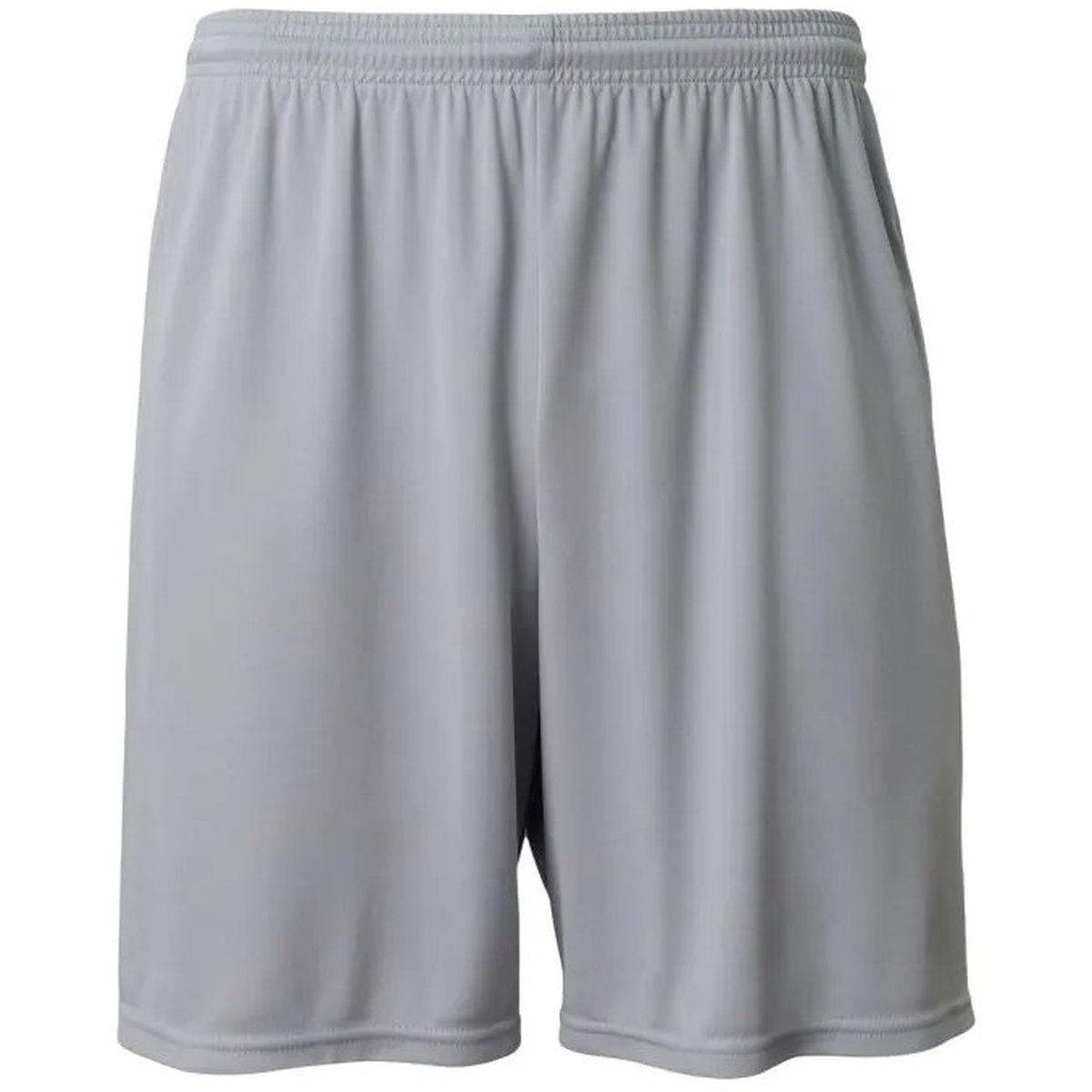 N5065-SLV A4 Men's Cooling Athletic Short with Pockets (Silver)