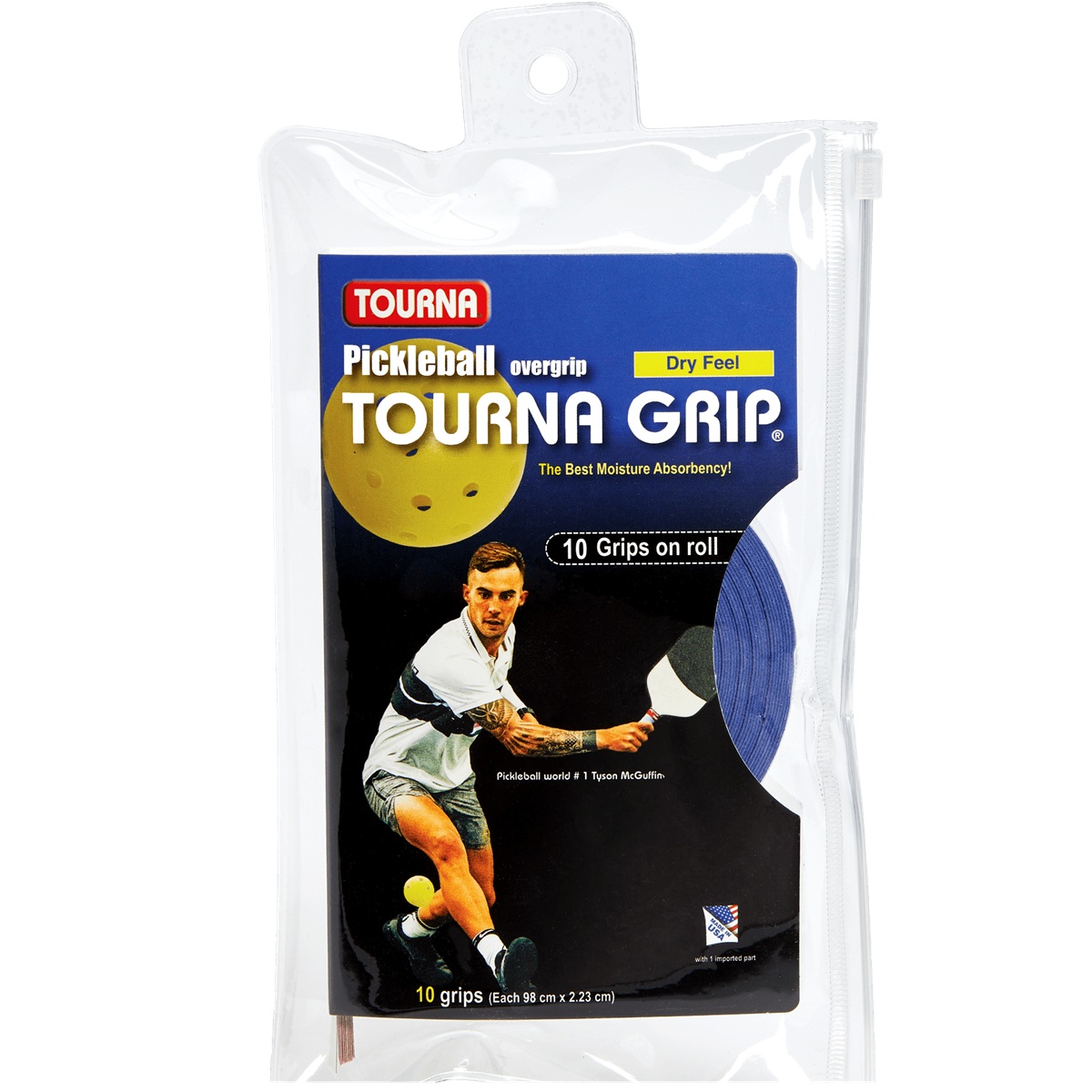 P-TG-10 Tourna Pickleball Overgrip Mega Tac (10 Pack)