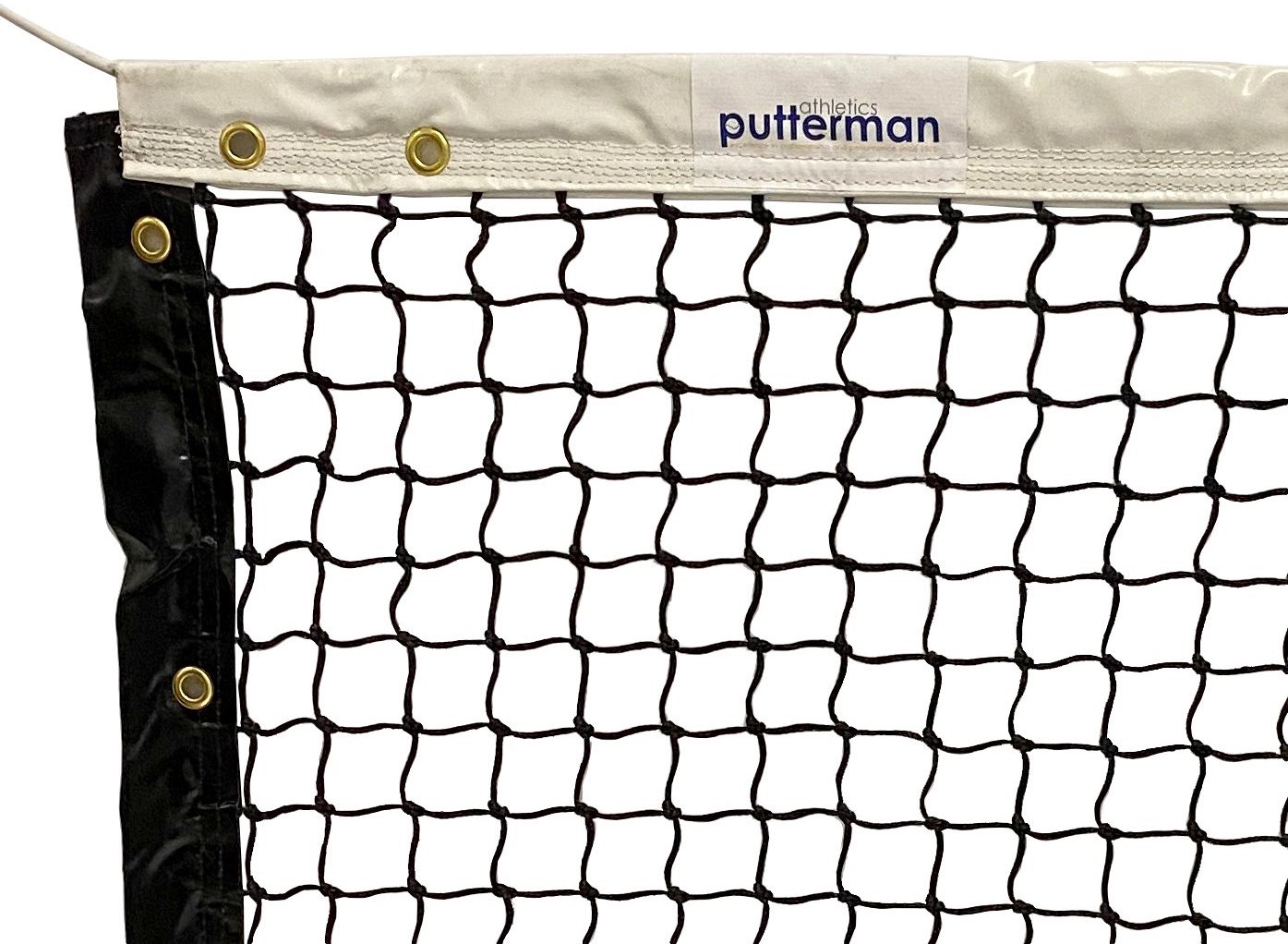 PRO1301 Putterman 3.0mm Tournament Single Braid Tennis Net - Black