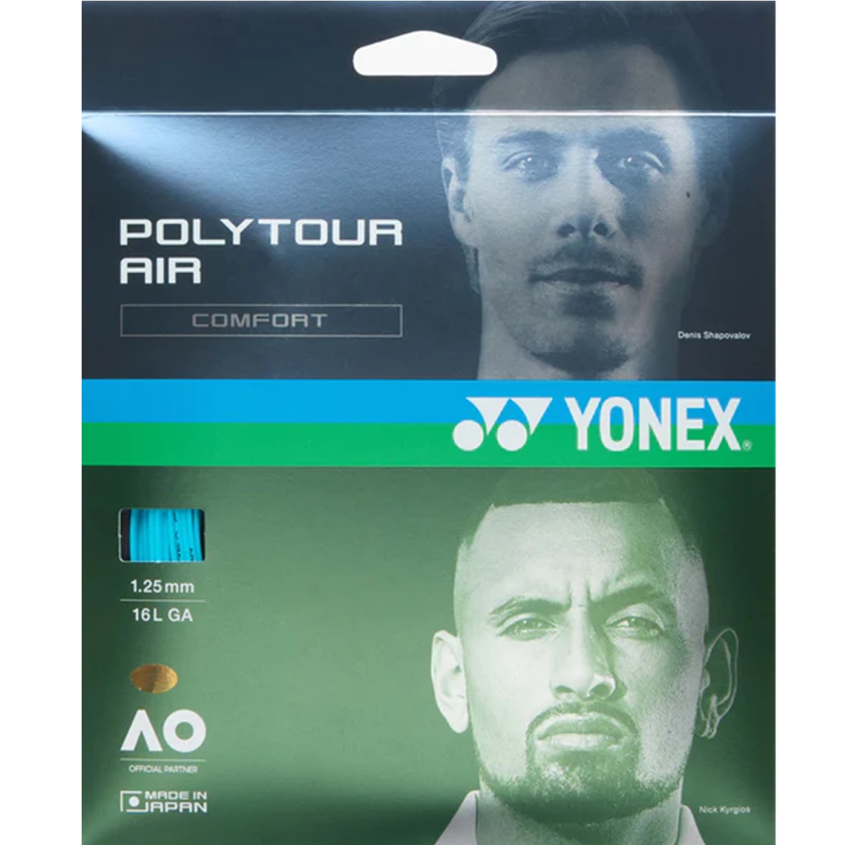 PTGA125 Yonex PolyTour Air 125 16L Tennis String