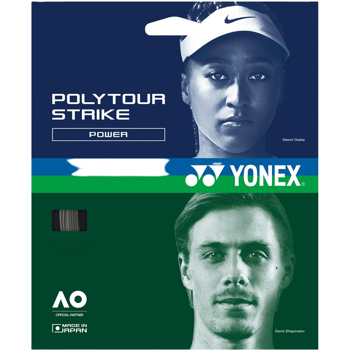PTGST120 Yonex PolyTour Strike 120 Tennis String (Set)