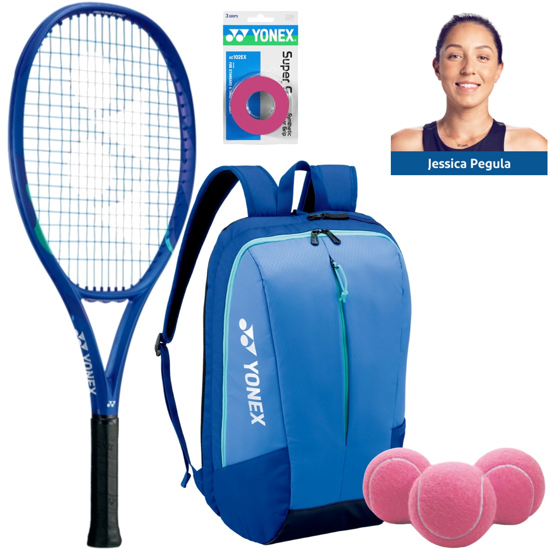 Pegula-ProPlayer-JrRecreation-BNDL Jessica Pegula Junior Beginner Bundle