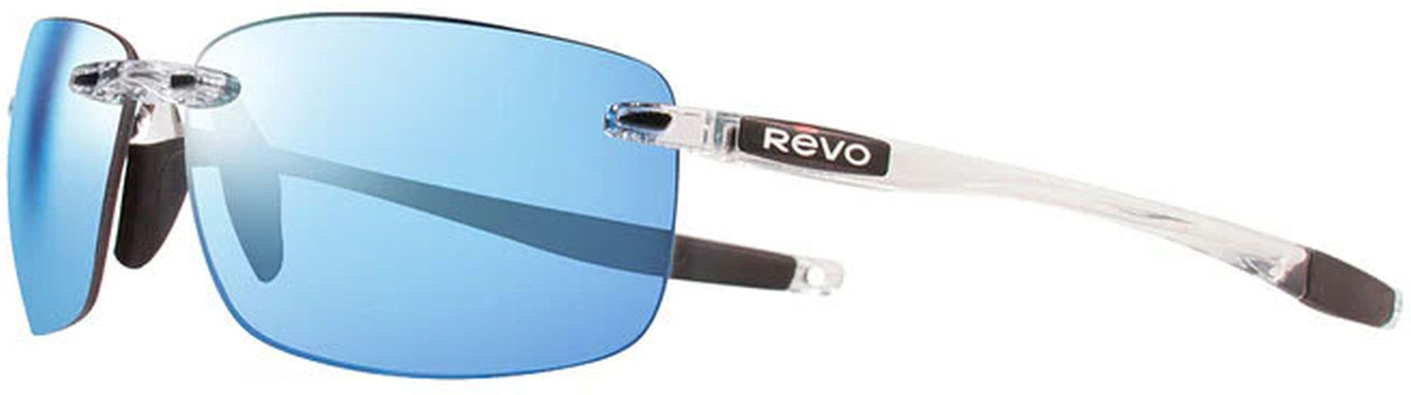 RE4059-09BL Revo Descend N Sports Sunglasses (Crystal/Blue Water)