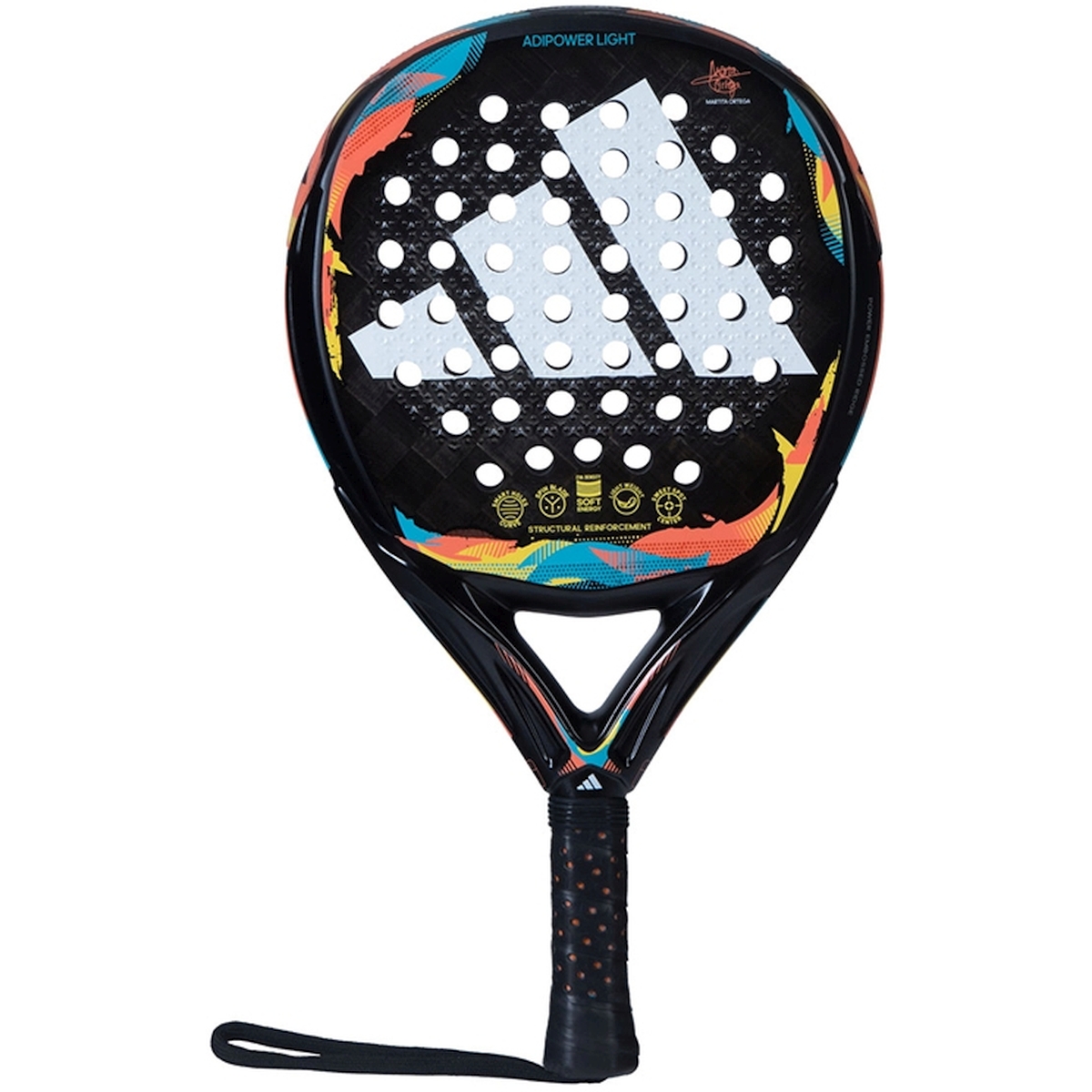 RK1CD1U20 Adidas Adipower Light 3.2 Padel Racket (Multi-Color)