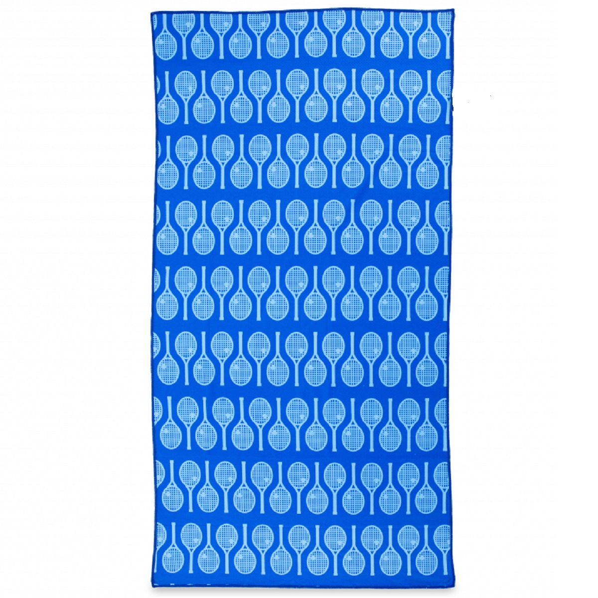 SPTWL156 Ame & Lulu Sport Towel (Blue Tonal Racquets)