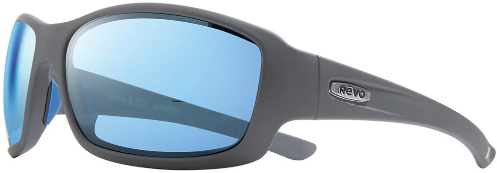 SRMA1-GRY Revo Maverick Sport Sunglasses (Matte Graphite/Blue Water)