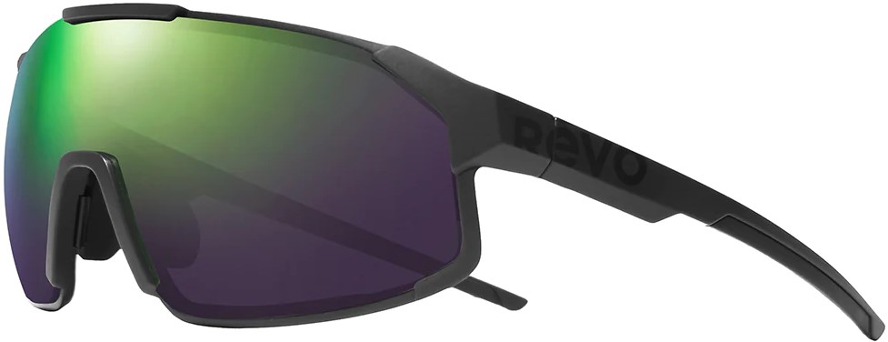 SRPO-BLK Revo Polar Sport Sunglasses (Matte Black/Evergreen Photochromic)
