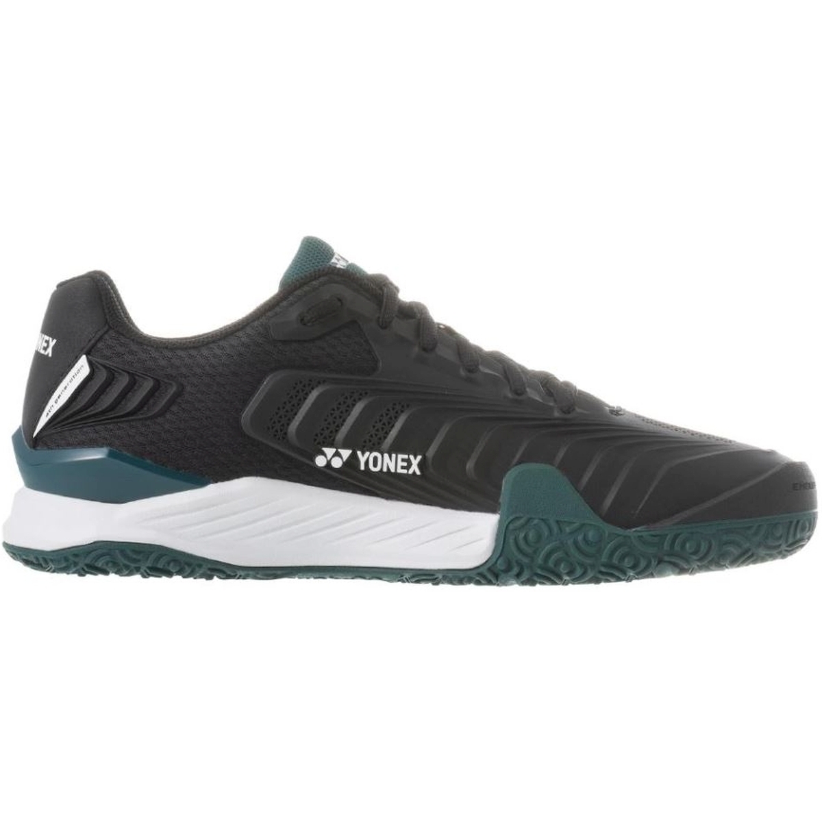 STE4CBKG Yonex Men's Eclipsion 4 Clay Court Tennis Shoes (Black/Green)