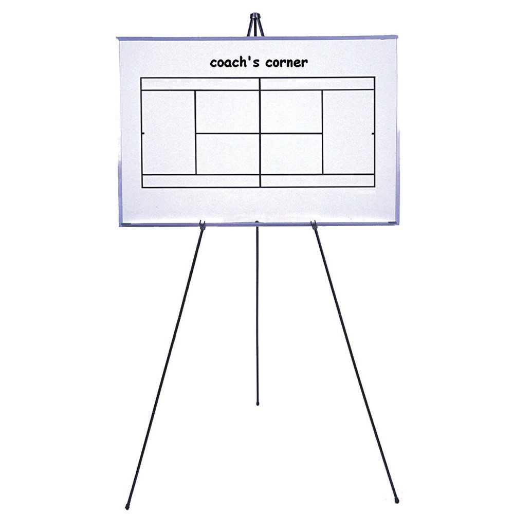 TACCDEB Coach's Corner Tennis Court Position & Tactics Dry Erase Board