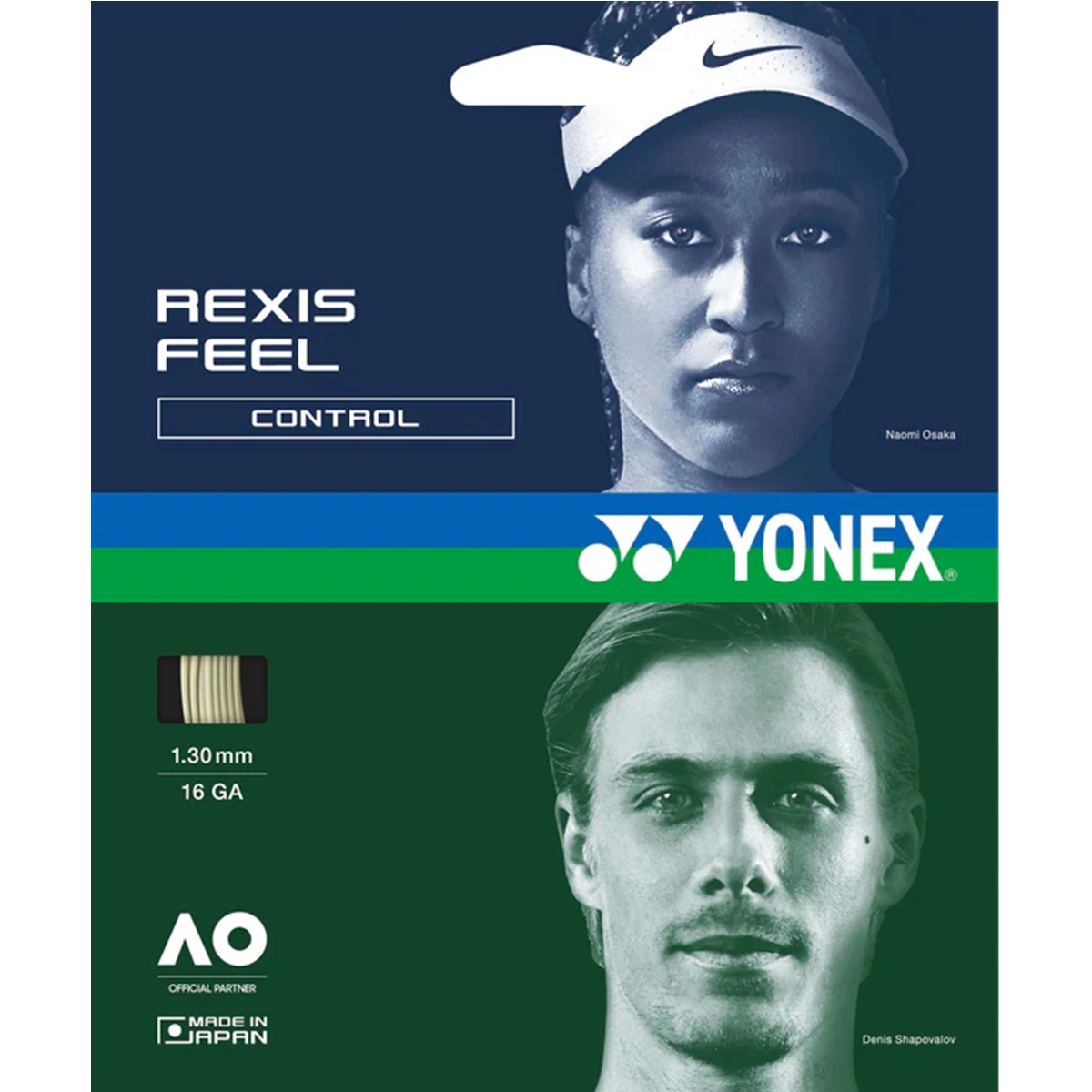 TGRX130 Yonex Rexis 130 Tennis String (Set)