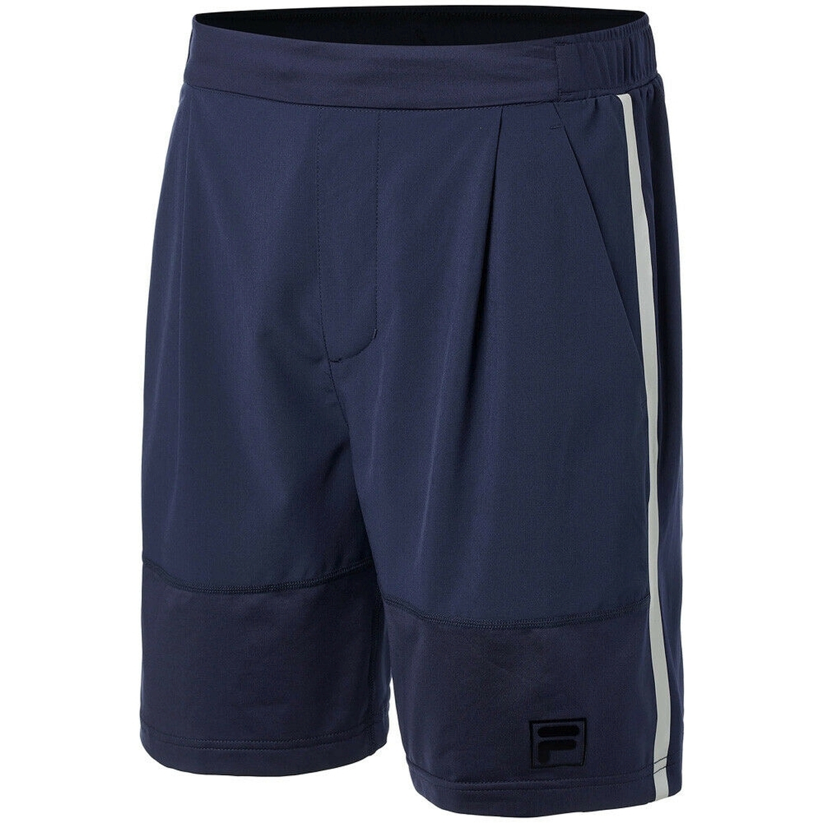 Fila Men's Tie Breaker Tennis Shorts (Navy/Glacier Gray)