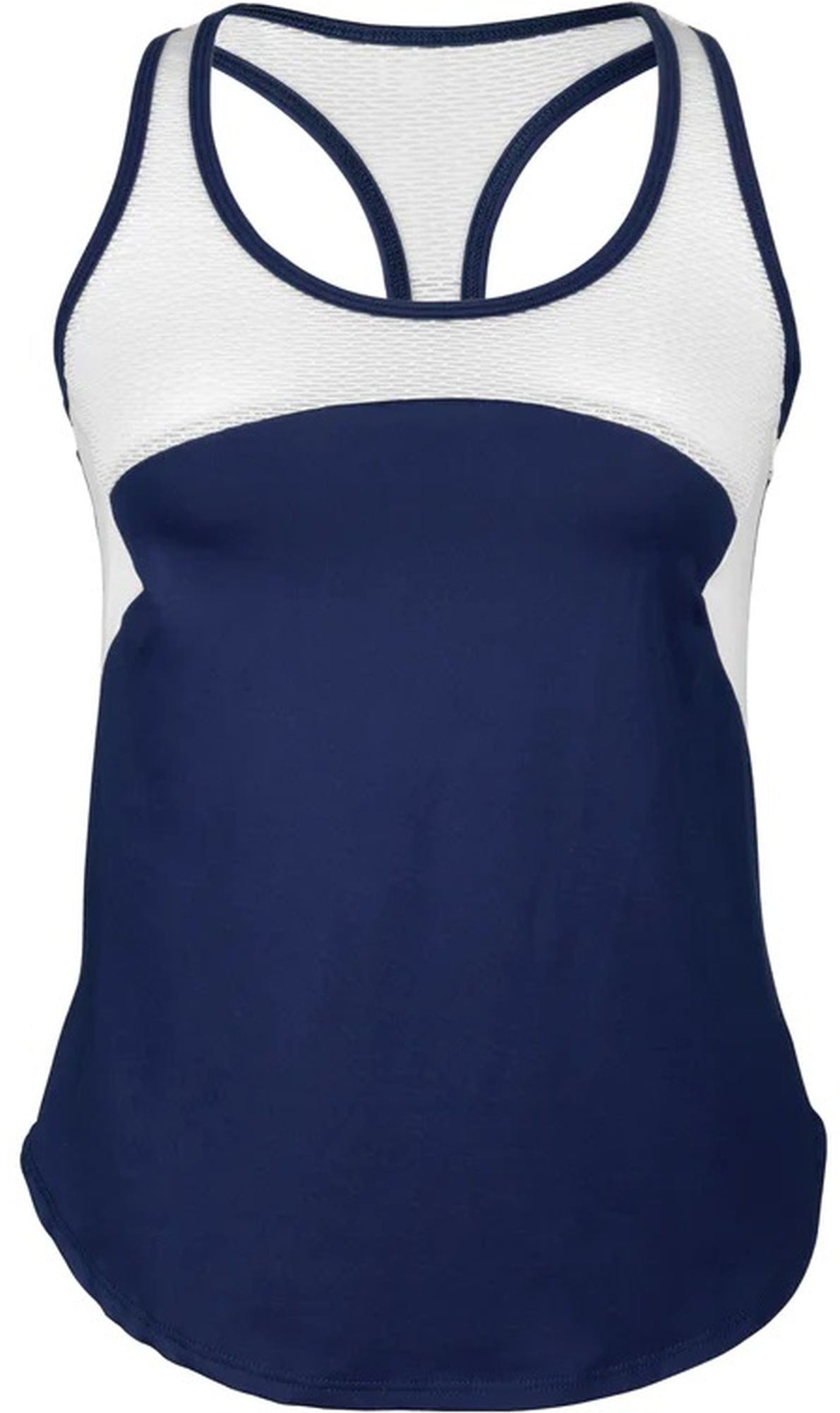 W1701-NV  DUC Refreshing Women's Tennis Tank (Navy)