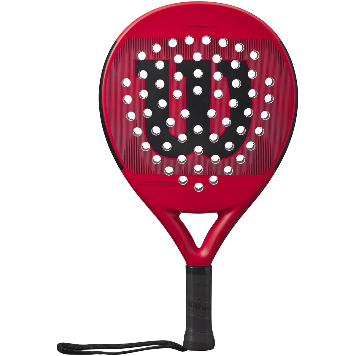 WR032921U Wilson Pro Staff Team Padel Racket (Red/Black)