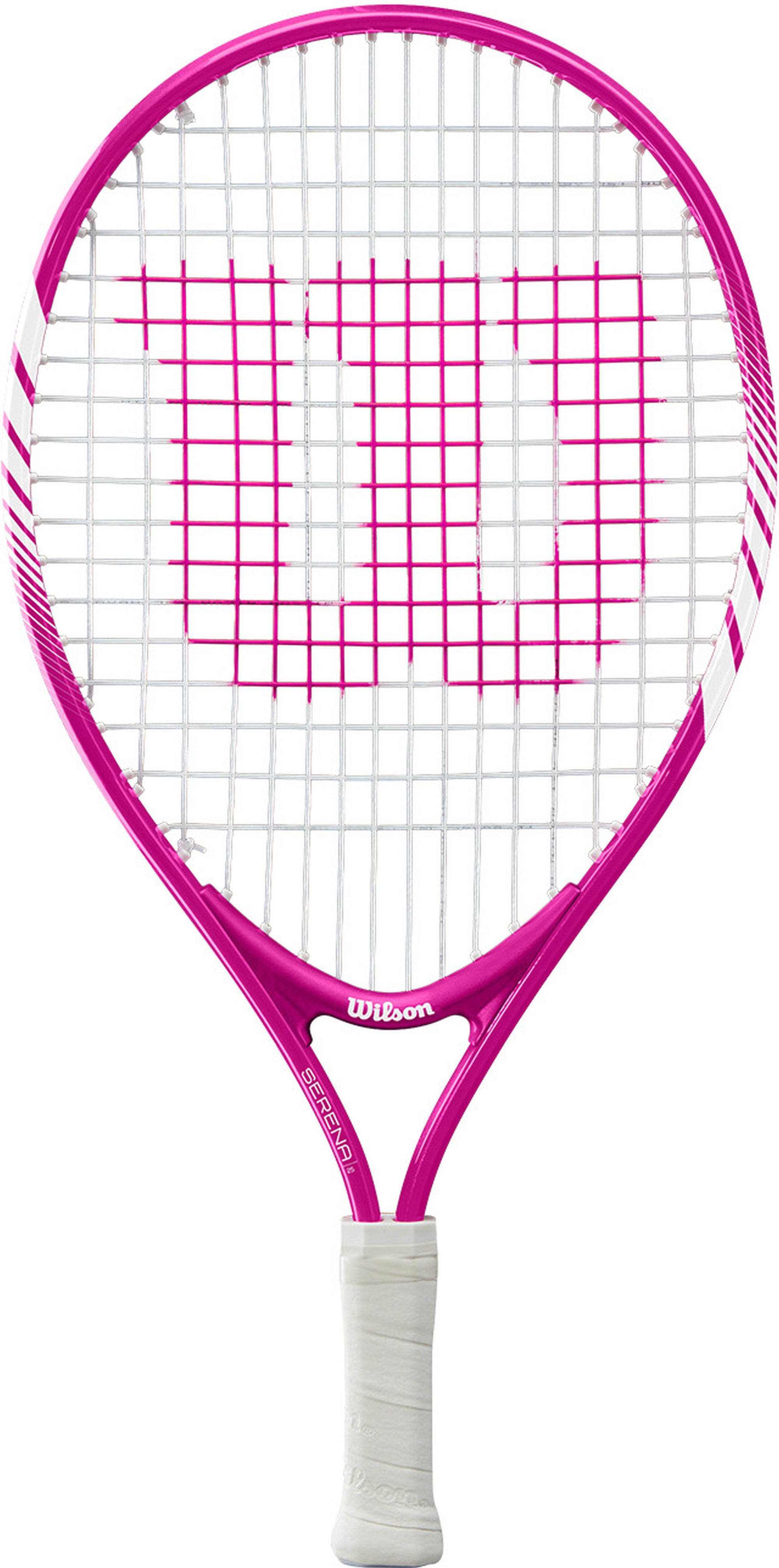 WR084510U Wilson Serena 19 Junior Tennis Racquet (Pink)