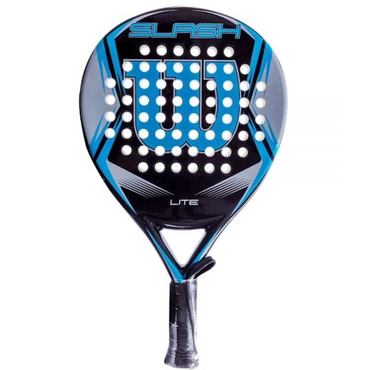 WR097611U Wilson Slash Light Padel Racket (Black/Blue)