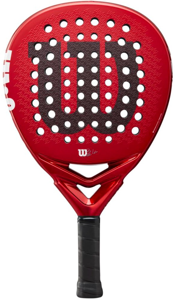 WR161511F Wilson Bela Pro v2.5 Padel Racket (Red)