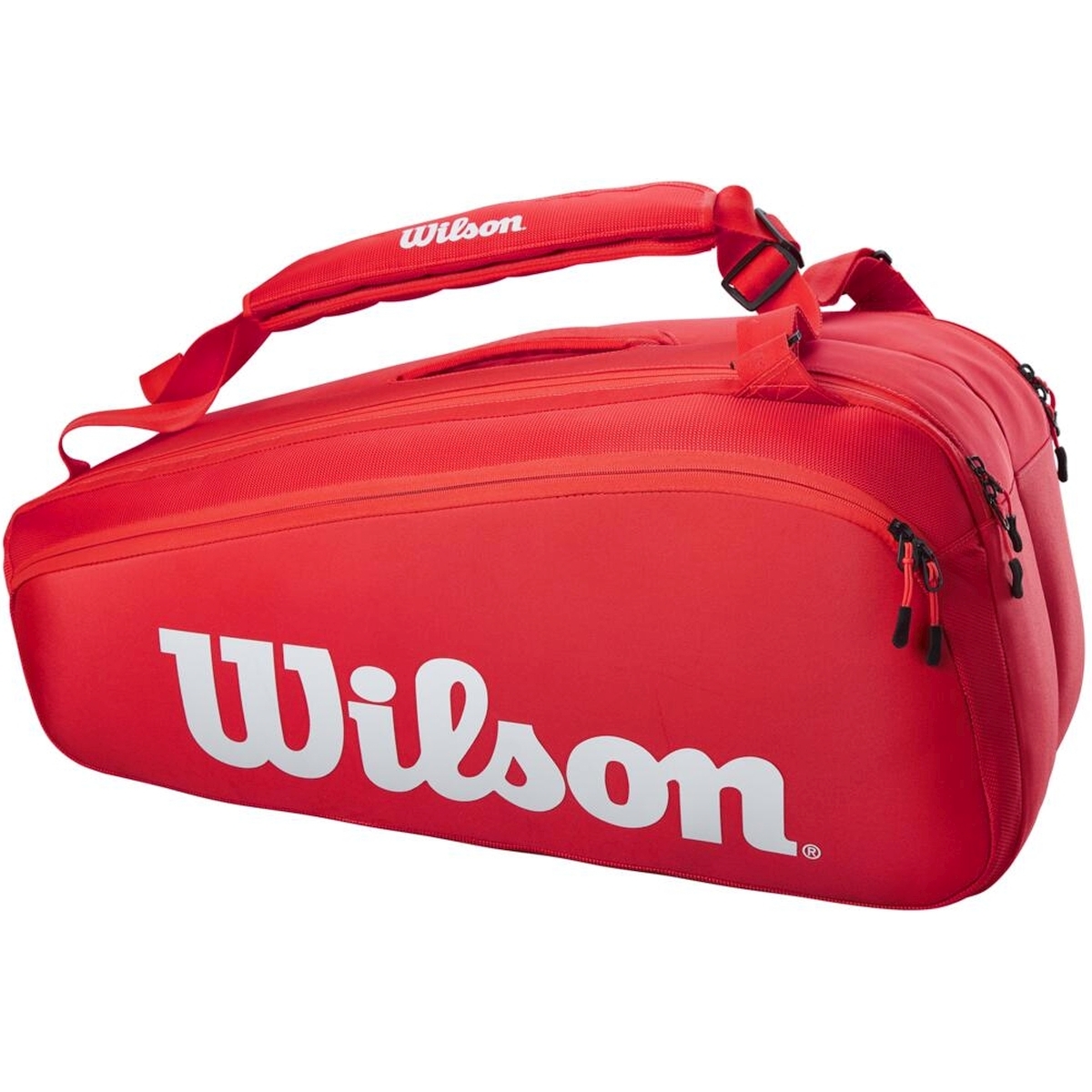 Wilson Super Tour 9 Pack Tennis Bag (Red)