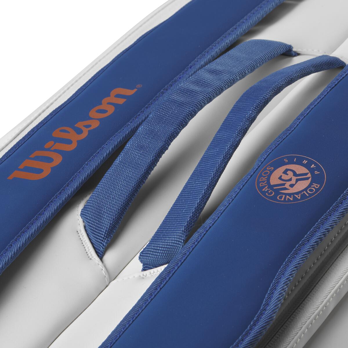 Wilson Roland-Garros Super Tour 9 Pack Tennis Bag (Cream/Clay)