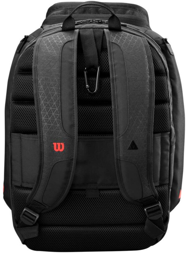 Wilson Clash v3 Super Tour Tennis Backpack (Black/Infrared)