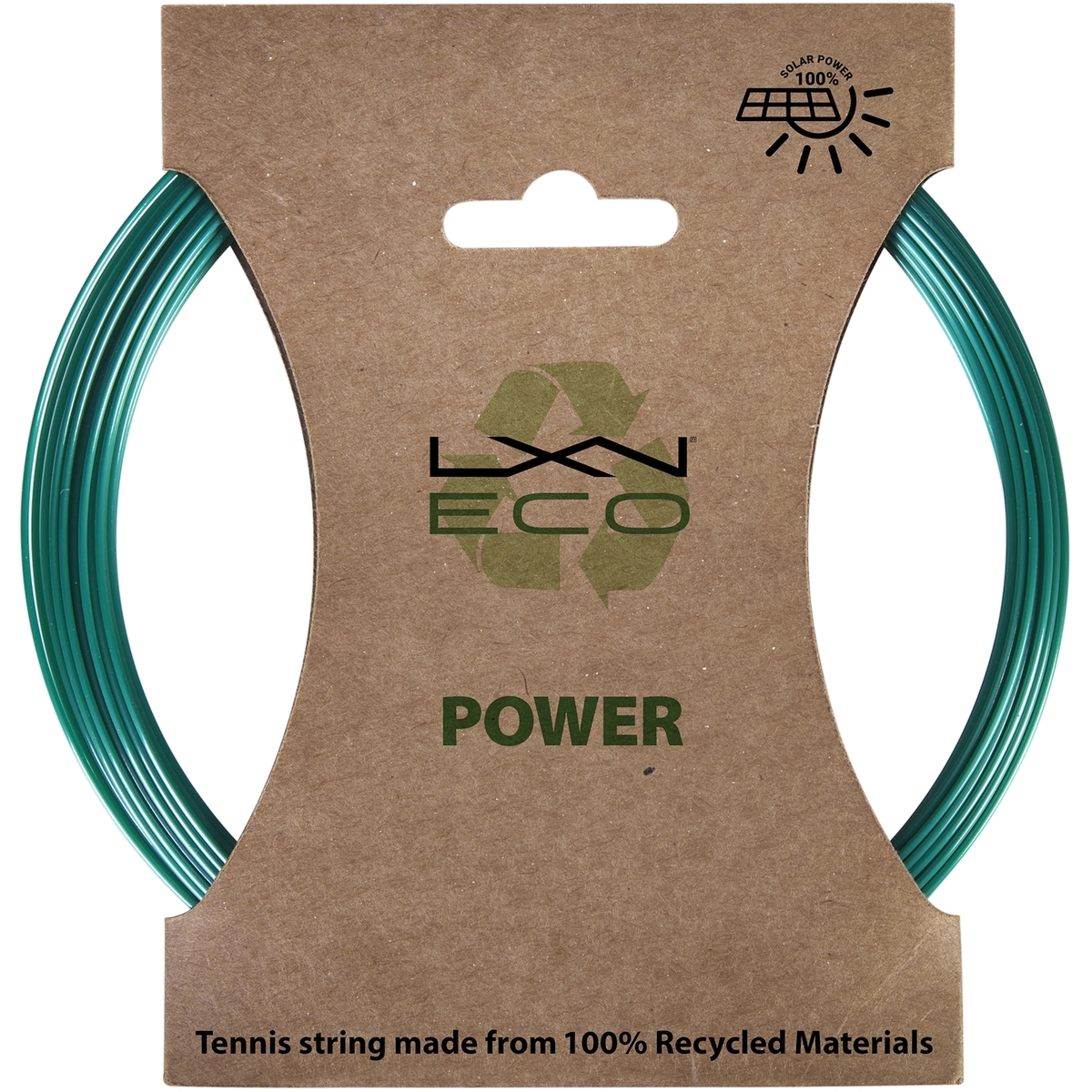 Luxilon Eco Power 125 Teal Tennis String (Set)