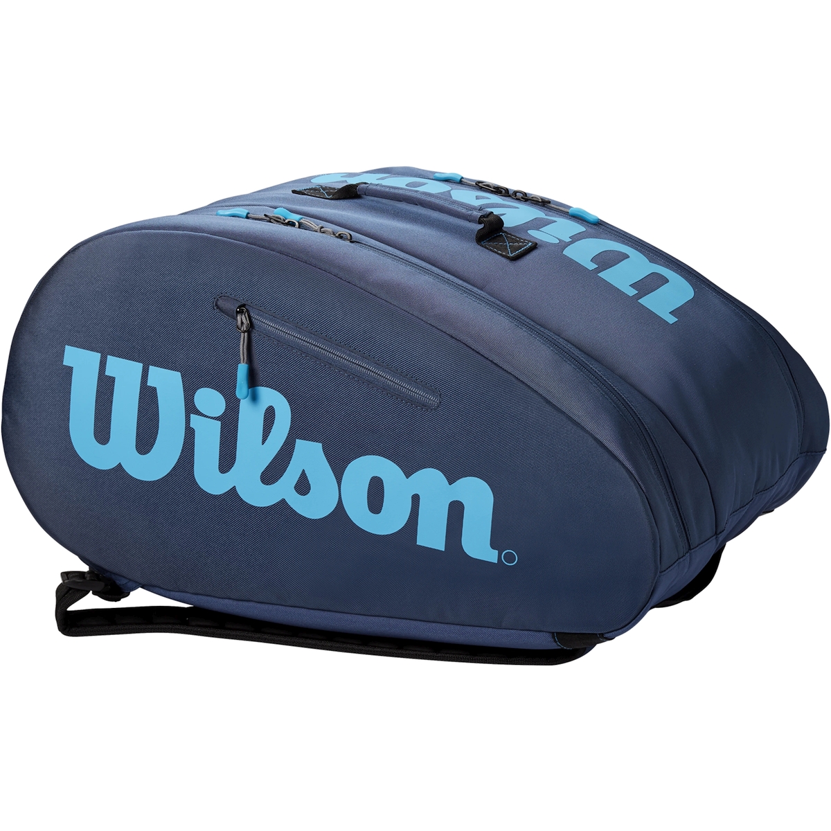 WR8900003001 Wilson Super Tour Padel Racket Bag (Navy/Bright Blue)