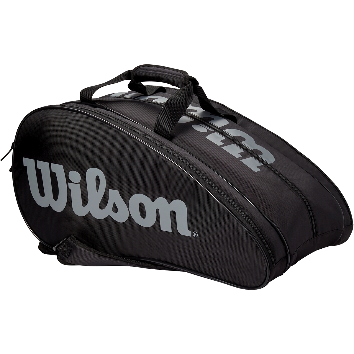 WR8900203001 Wilson Rak Pak Padel 6-Racket Bag (Black/Charcoal)