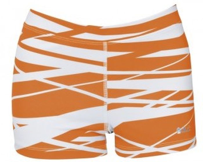 WV1301-ORG DUC Dive 2.5 Women's Compression Shorts (Orange)