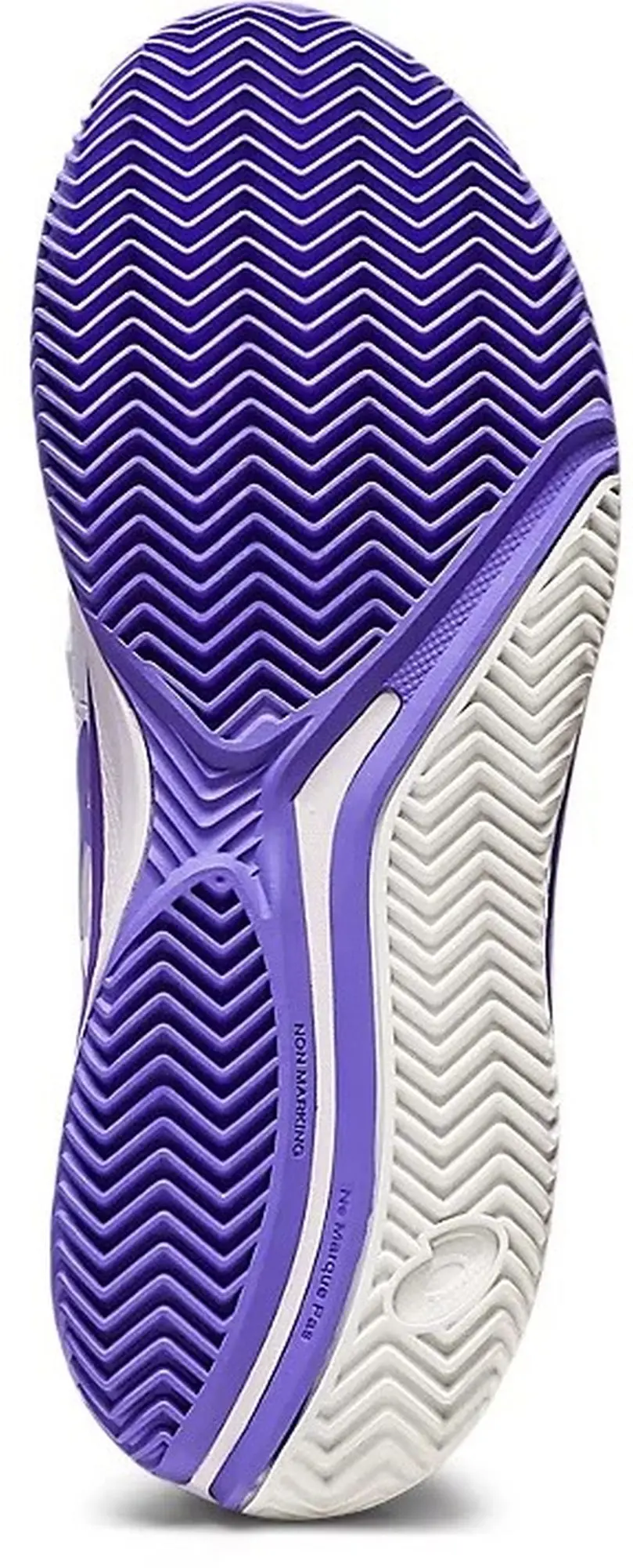 Asics Gel Resolution 9 Women's Tennis Shoes - White/Amethyst