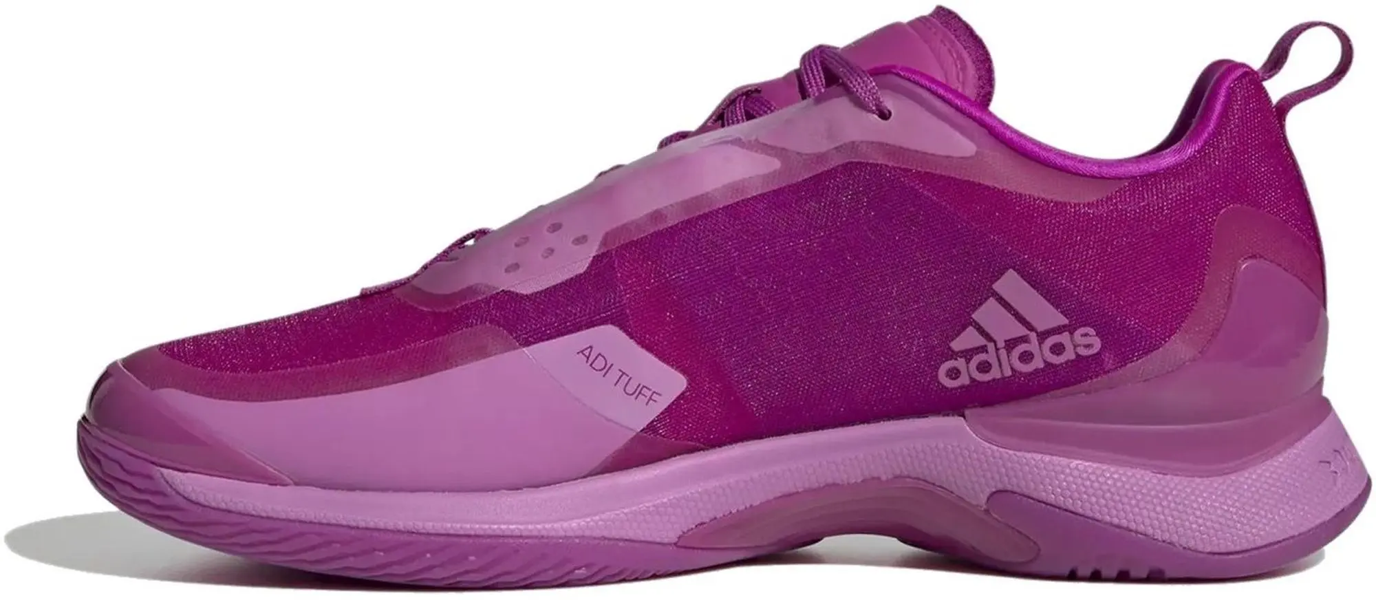 Adidas Women's Avacourt Tennis Shoes (Vivid Pink/Pulse Lilac)