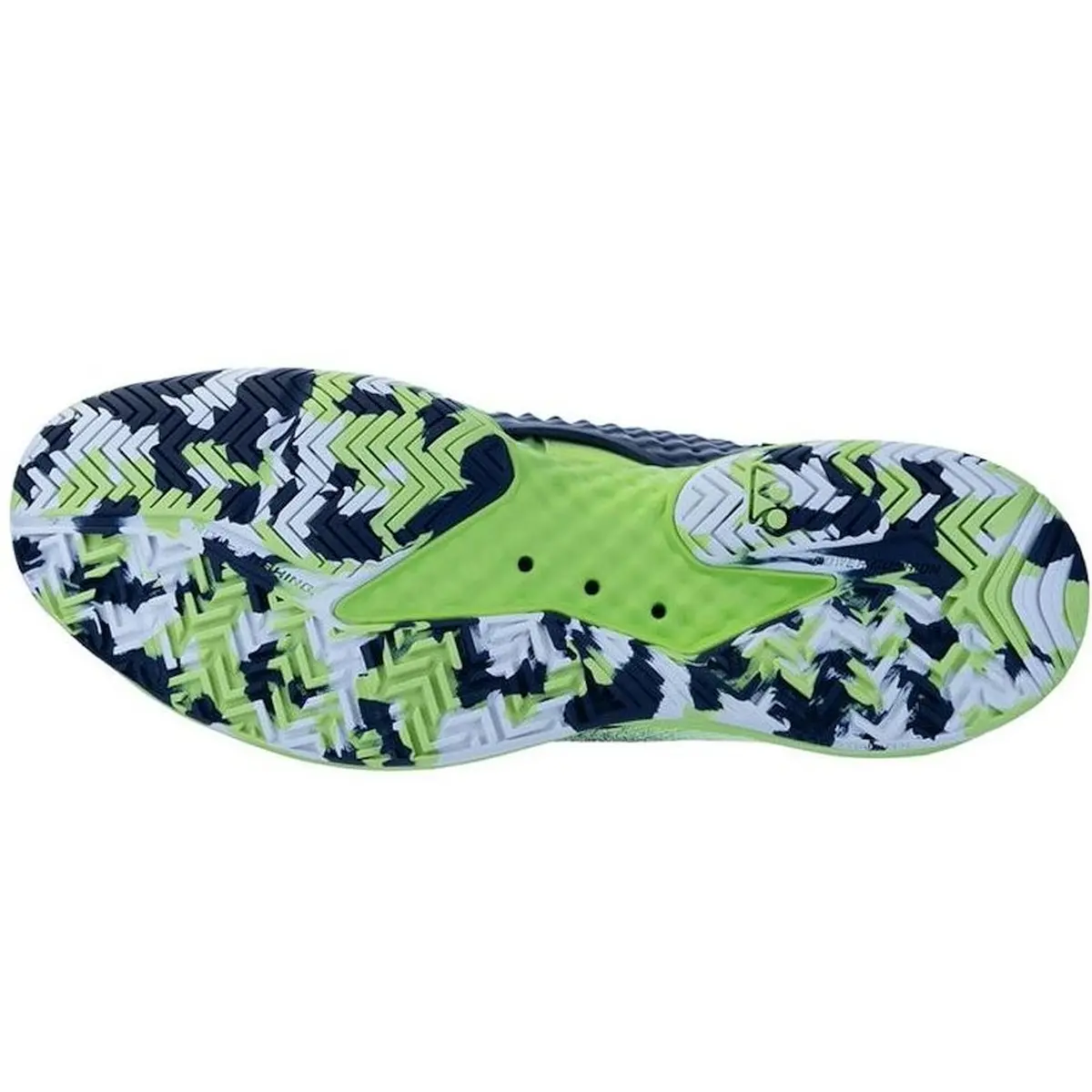 Yonex Men's FusionRev 4 Tennis Shoes (Lime/Navy)