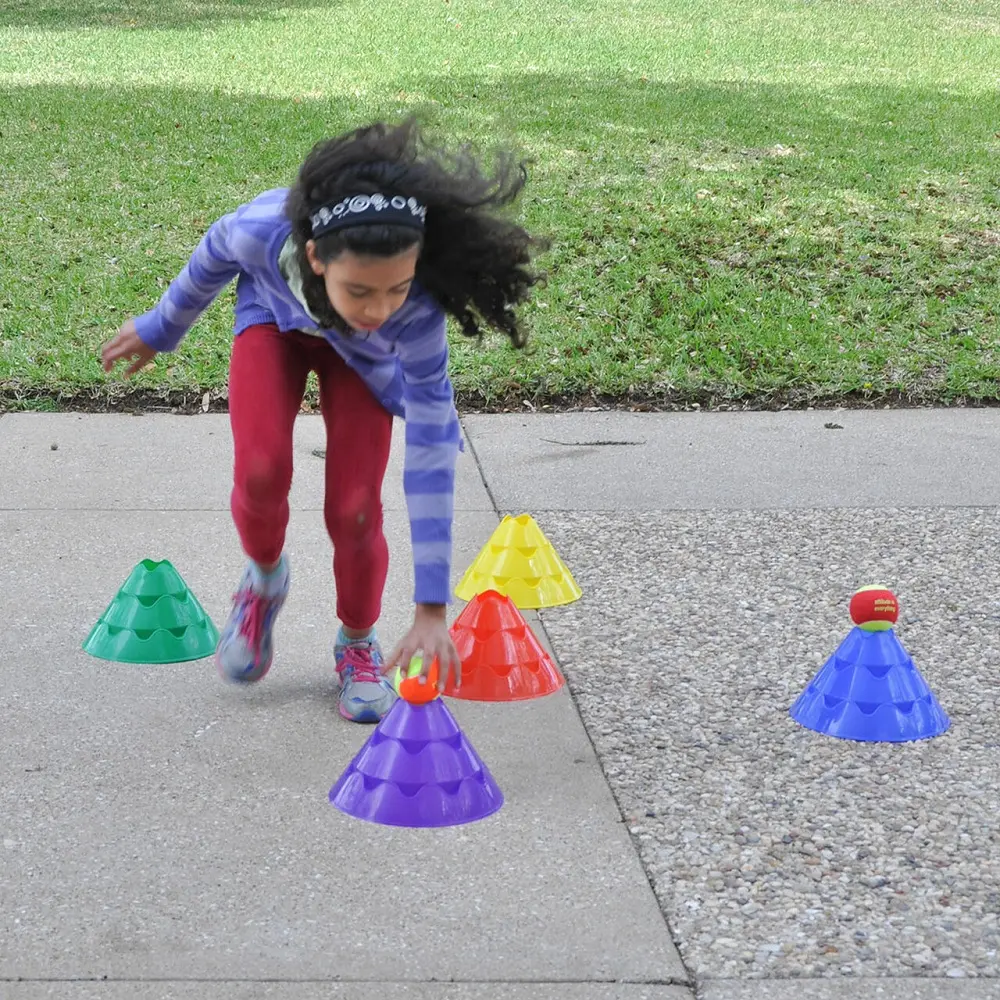 Wave Cones for Tennis Court Drill Practice (Set of 12)
