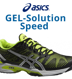 Asics Tennis Shoes - Gel Resolution, Gel Solution