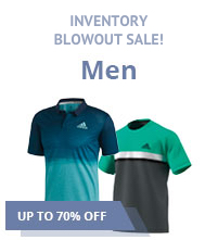 Sale Men's Closeout Tennis Apparel Shirts Shorts