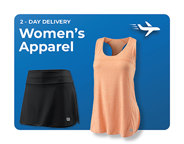 Guaranteed Two Day Delivery Women's Tennis Apparel
