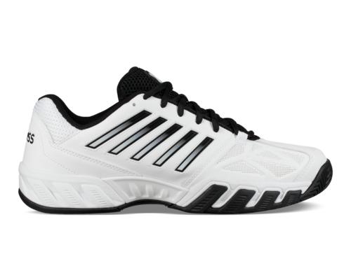 K-Swiss Men&amp;apos;s Bigshot Light 3 Tennis Shoes (White/Black)