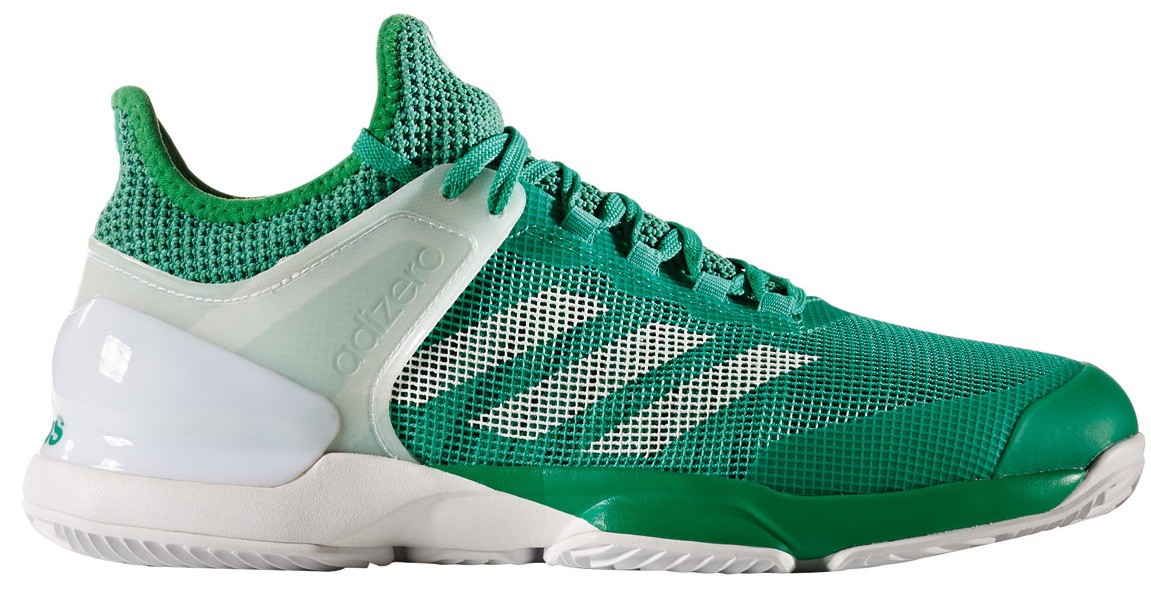 Adidas Men&amp;apos;s Adizero Ubersonic 2 Clay Court (Core Green/White/Green)