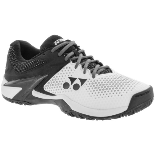 Yonex Men&amp;apos;s Power Cushion Eclipsion II Tennis Shoes (White/Black)
