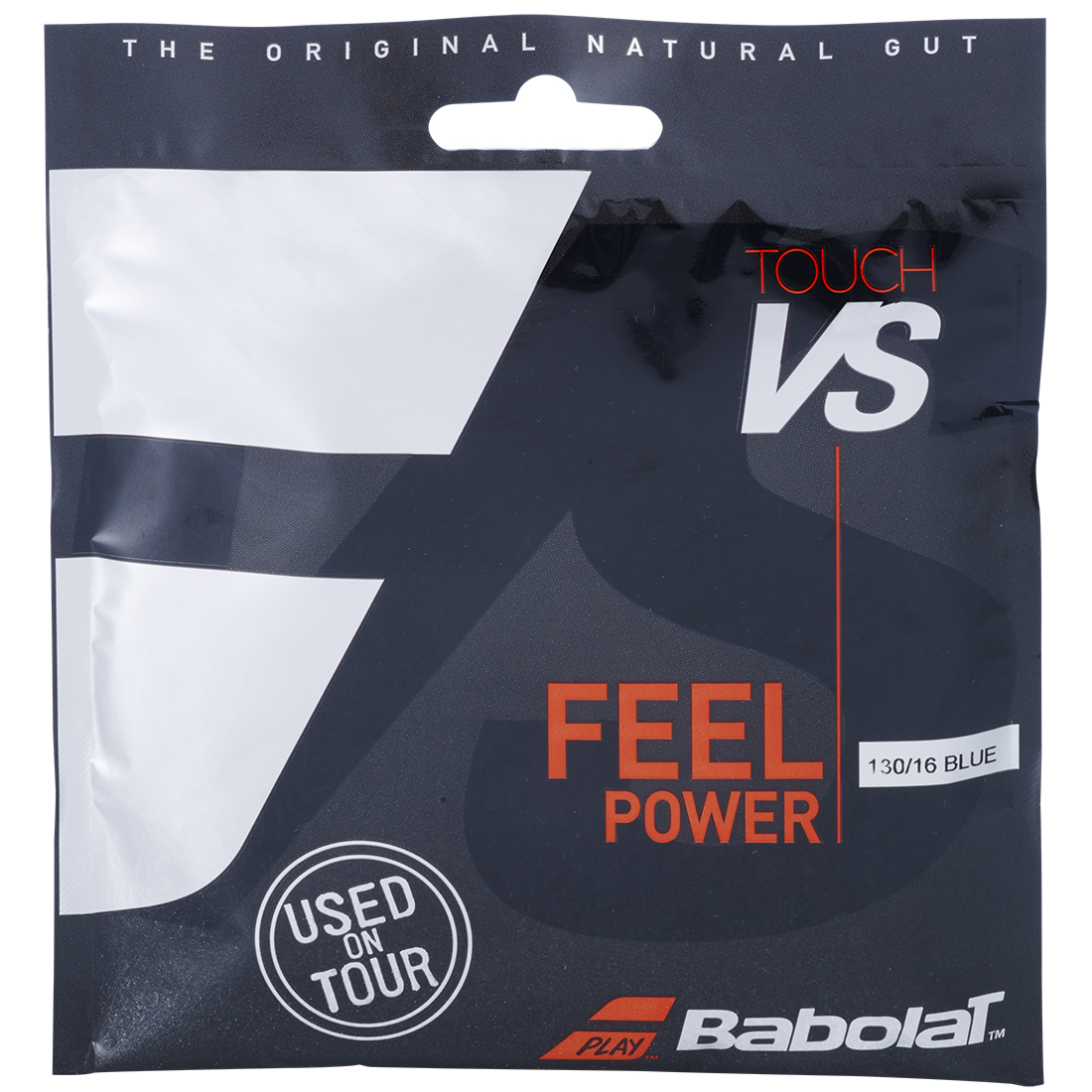 Babolat VS Touch Blue 16g Natural Gut Tennis String (Set)