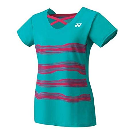 Yonex Women's Melbourne Tournament Style Cap Sleeve Tennis Top (Emerald Green)