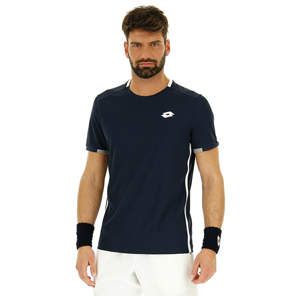 Lotto Men's Squadra Tee (Navy Blue)