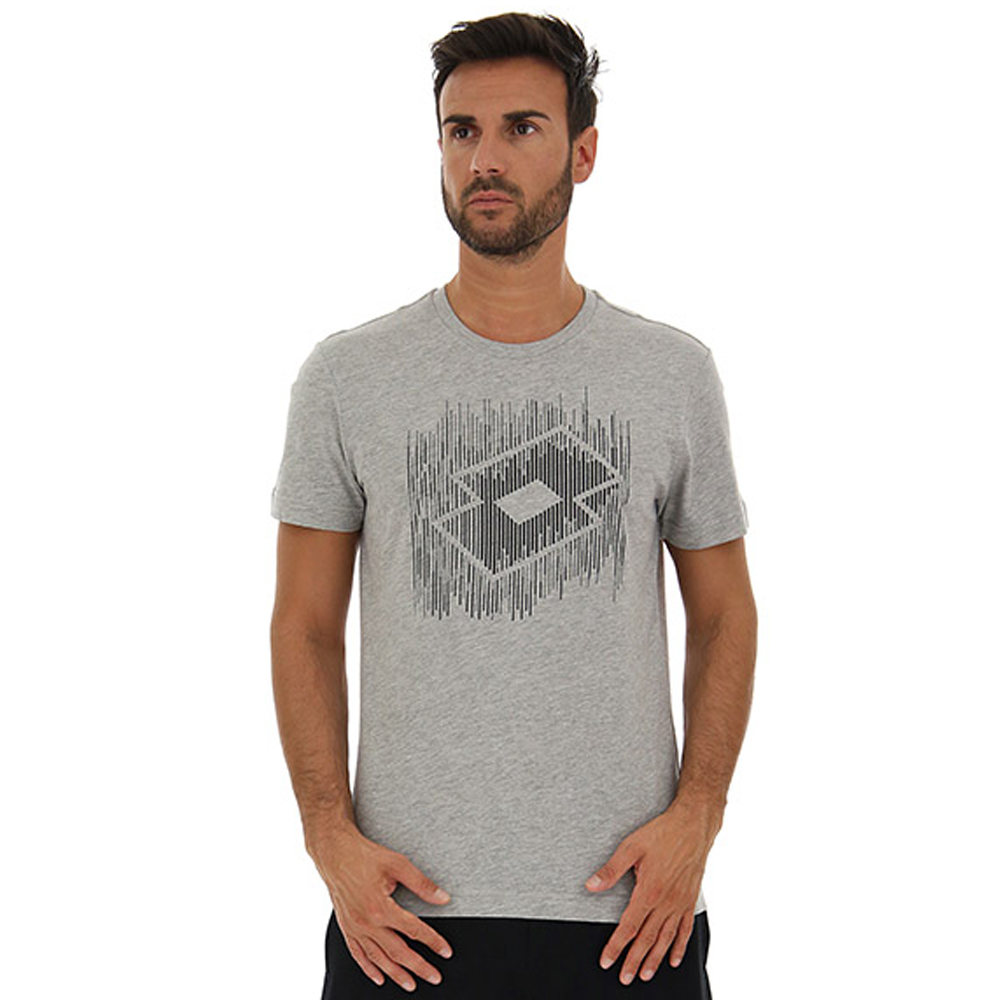Lotto Men's Losanga Tee (Cool Gray 6C)